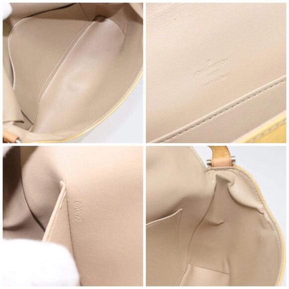 LOUIS VUITTON Monogram Vernis Thompson Street Bag Beige M91301 LV Auth bs26312 - Picture 15 of 16